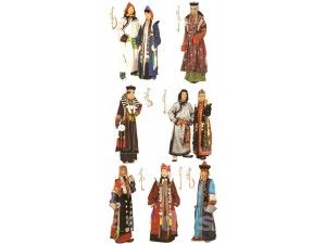 蒙古族服饰之一